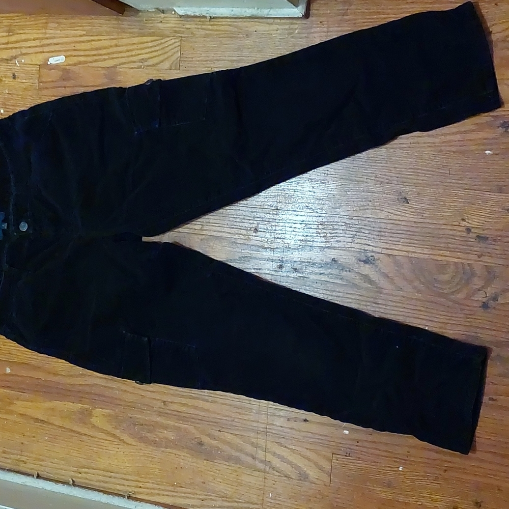 Talbots Signature Corduroy Straight Leg Cargo Pants, sz 10